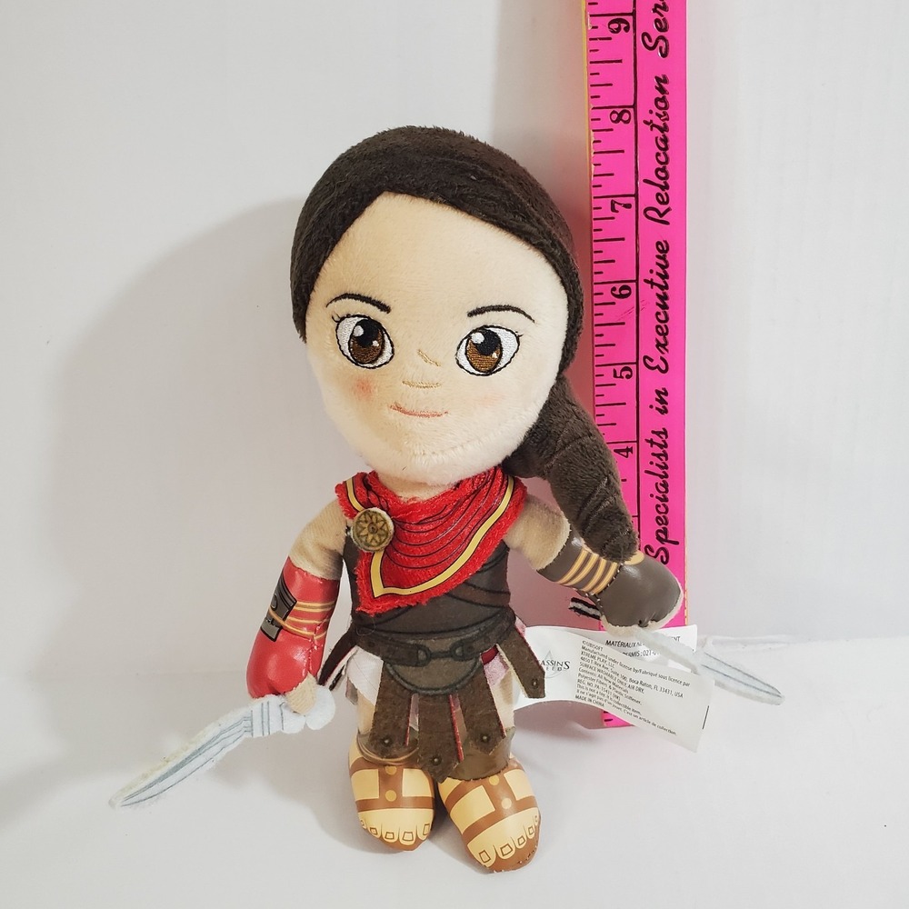 Assassin's Creed Kassandra Plush 8" Stuffed Character Doll Ubisoft - Picture 5 of 7